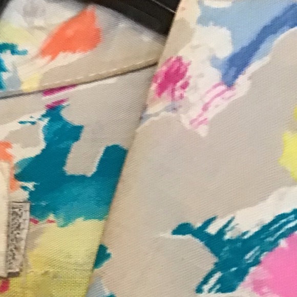 VINTAGE ESPRIT DRESS sz M - 80’s 90’s WATERCOLOR PRINT - Picture 12 of 12
